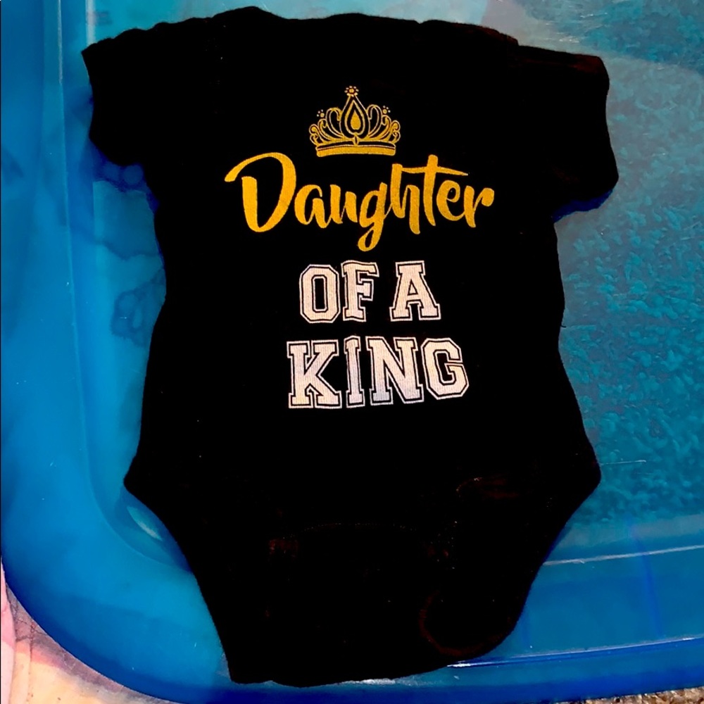“Daughter of a King” onesie